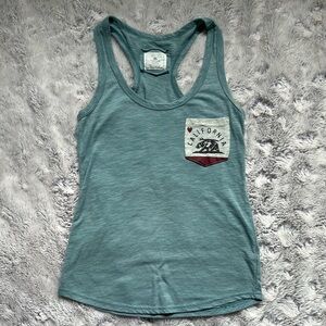 Reflex Women’s Small Teal California Tank Top